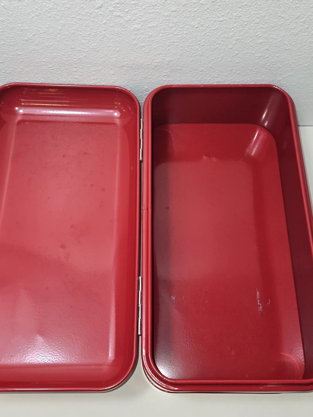 Cuisinart Red Metal Bread Box